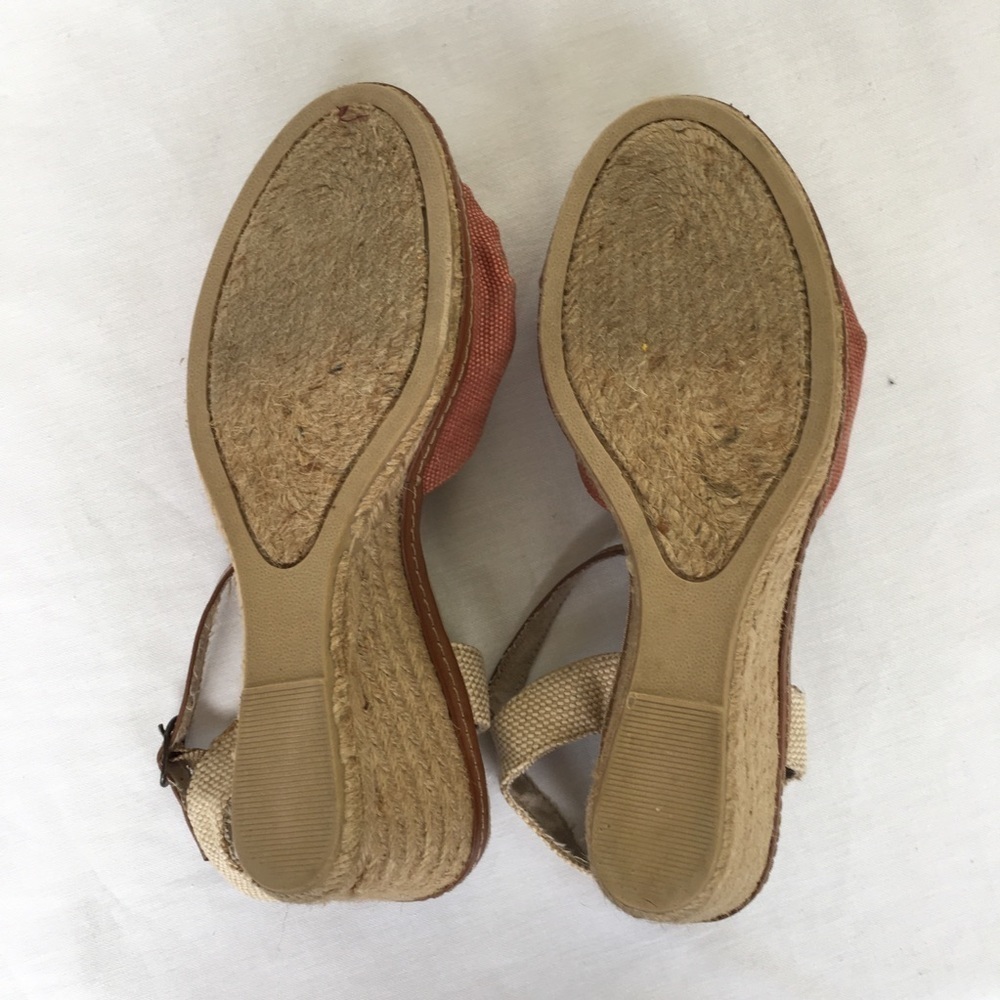 Espadrille Knotted Wedge Sandals - Picture 6 of 8